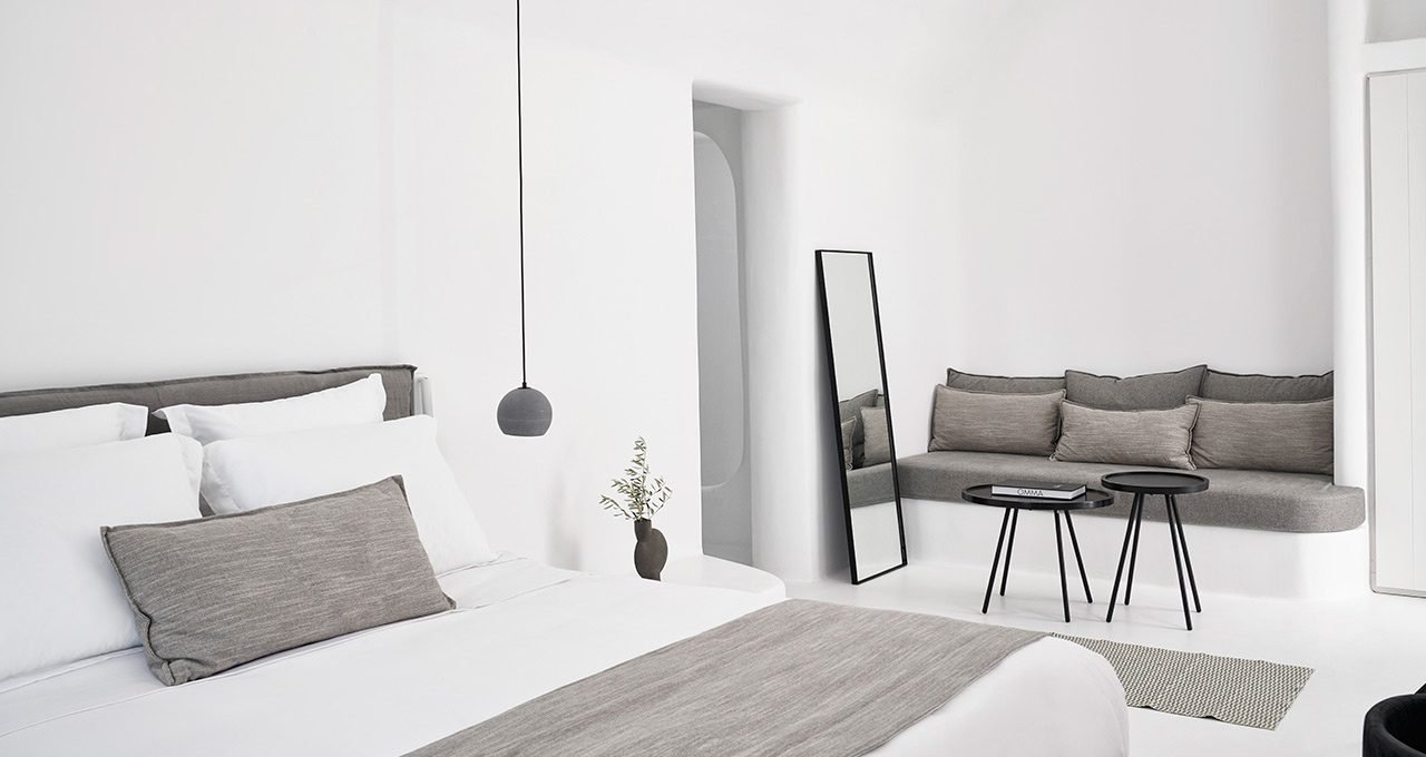 SUPERFLY C Urbi Et Orbi Concrete Pendant Lamp OmmaSuitesSantorini By Stones And Walls GAL