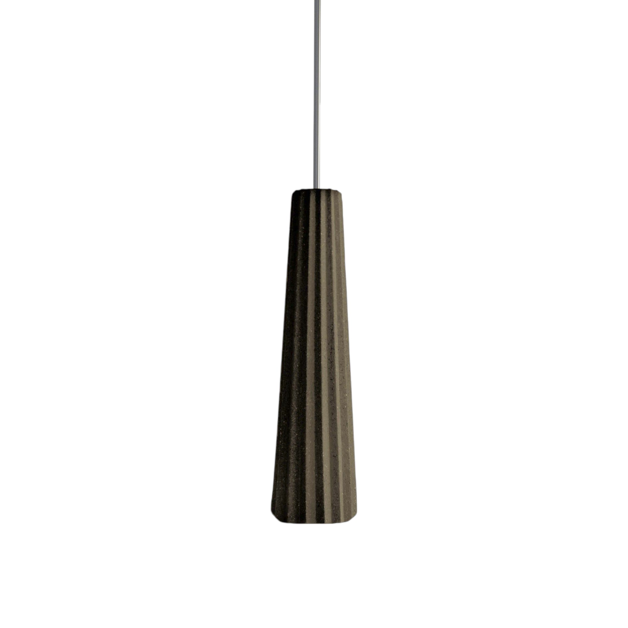 Siman Cement Pendant Lamp By Gian Paolo Venier Urbi Et Orbi Anthracite