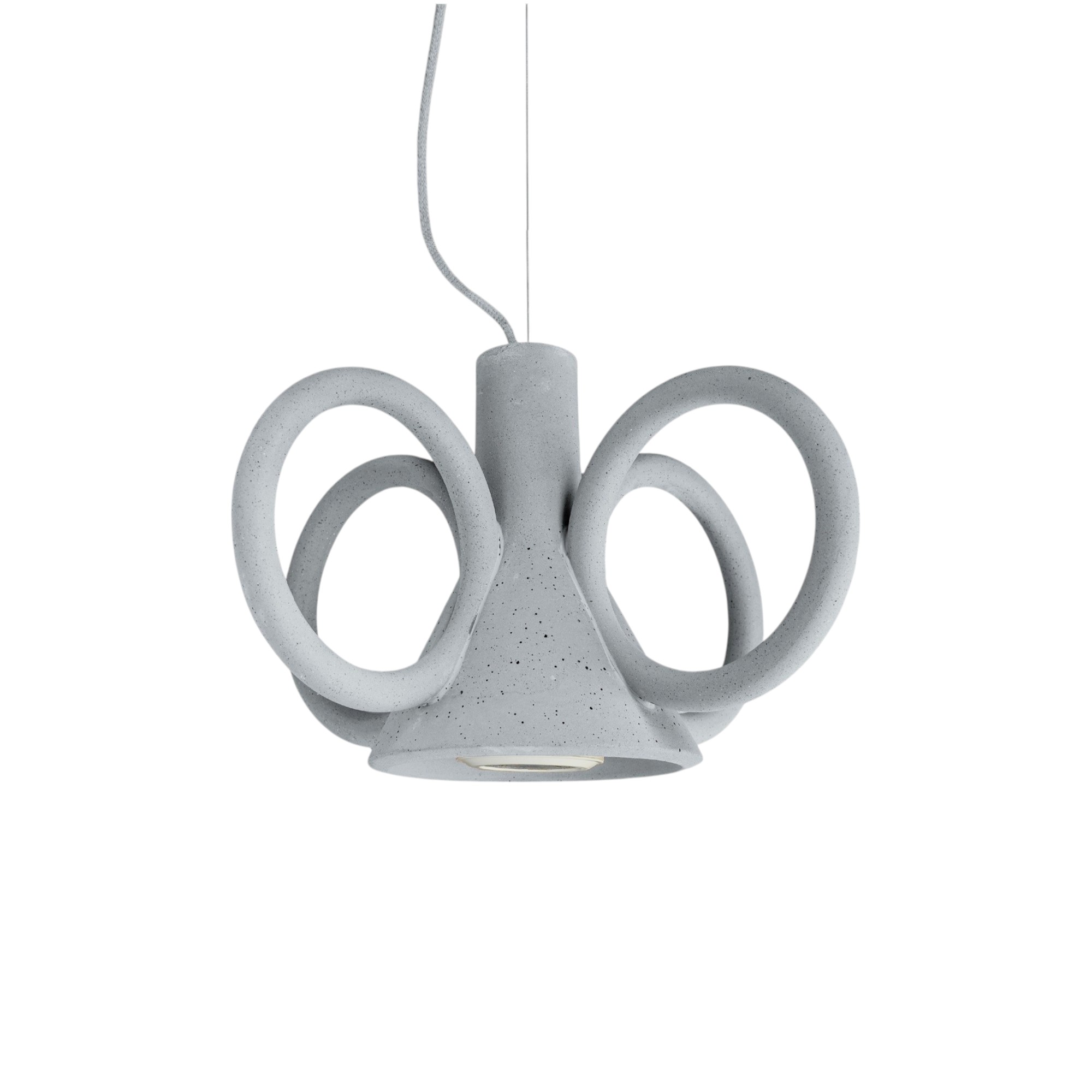 Vika Pendant Lamp White Background By Sotirislazou Designstudio Urbi Et Orbi M GREY