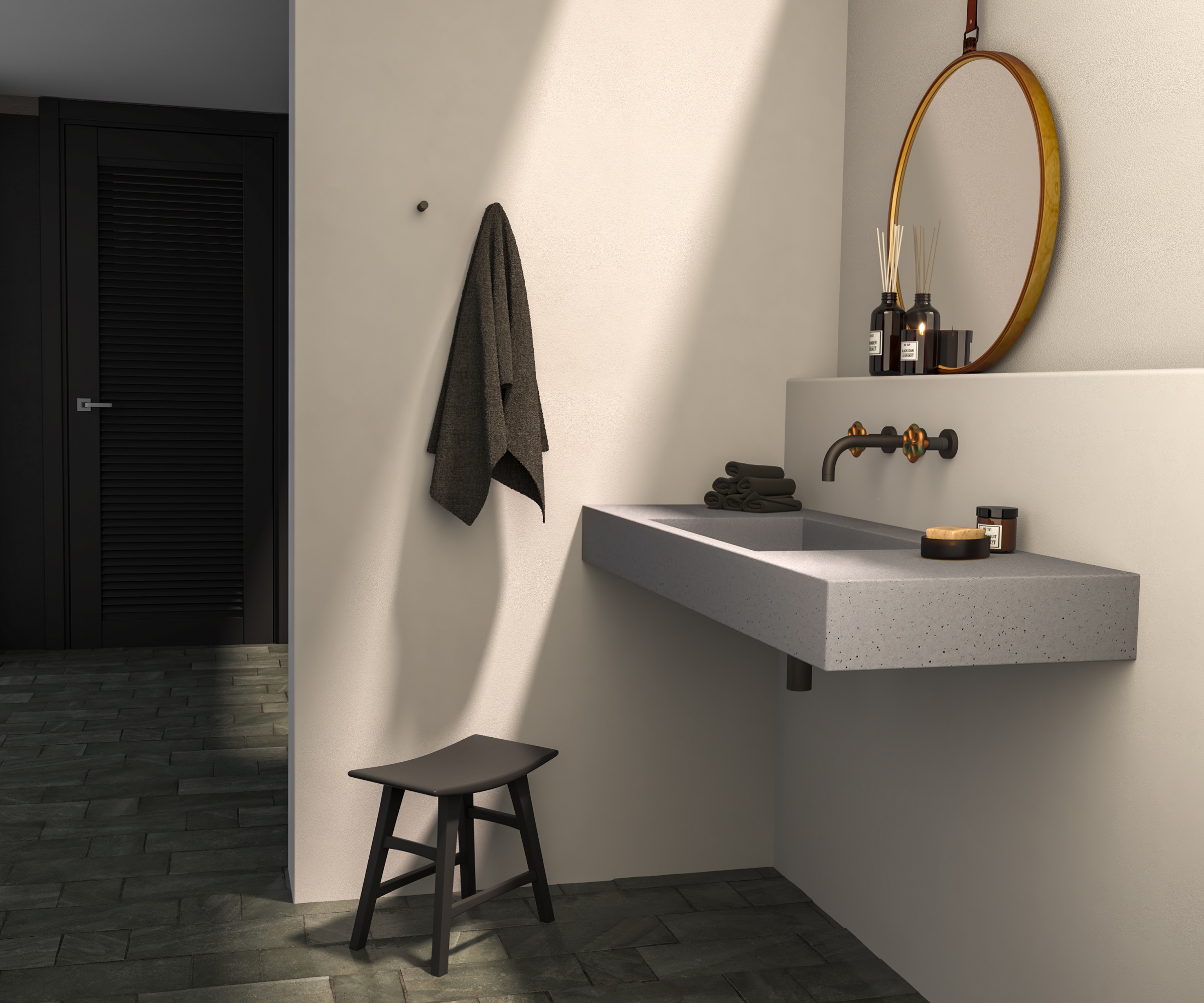 Plura Cement Washbasin Design By Urbi Et Orbi GAL