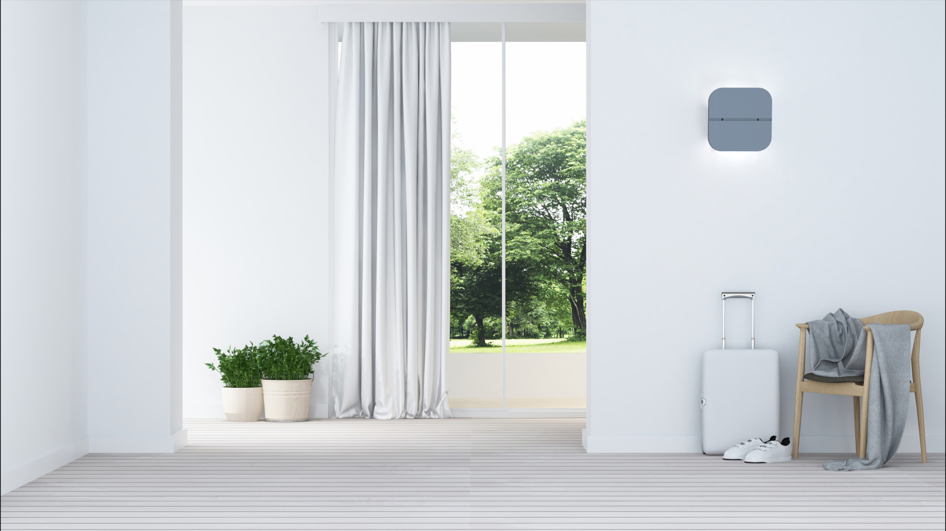 QUADRATA L Design By Valentino Marengo For Urbi Et Orbi Cement Wall Lamp GAL