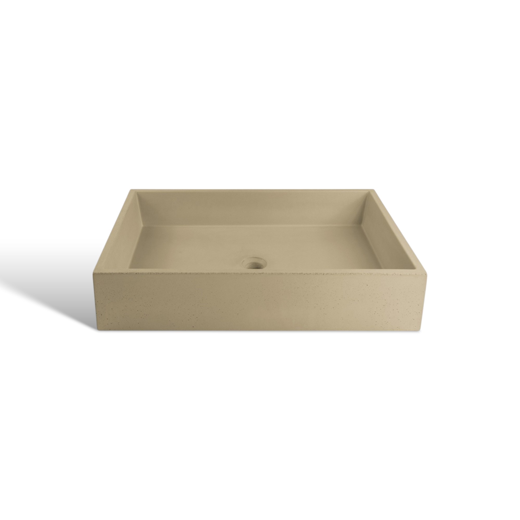 Immissio 70 Beige Urbi Et Orbi Aufsatzwaschbecken Aus Beton